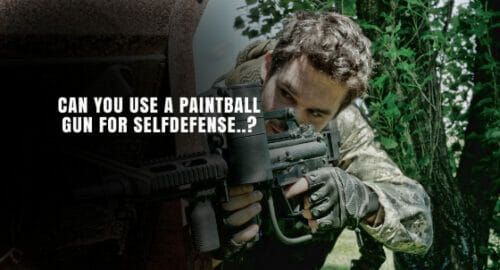 Can You use a paintball gun for selfdefense