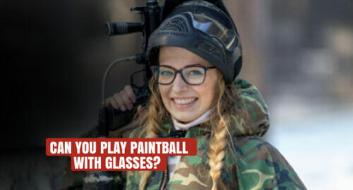 Can you play paintball with glasses?
