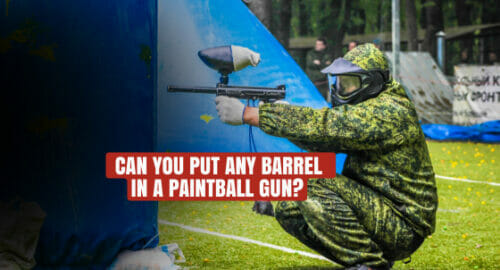 Can you put any barrel in a paintball gun?