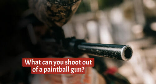 What Can You Shoot Out of A Paintball Gun