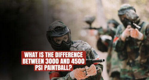 What is the difference between 3000 and 4500 psi paintball