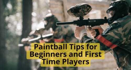 Paintball Tips for Beginners and First Time Players