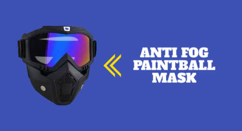 Anti Fog Paintball Mask