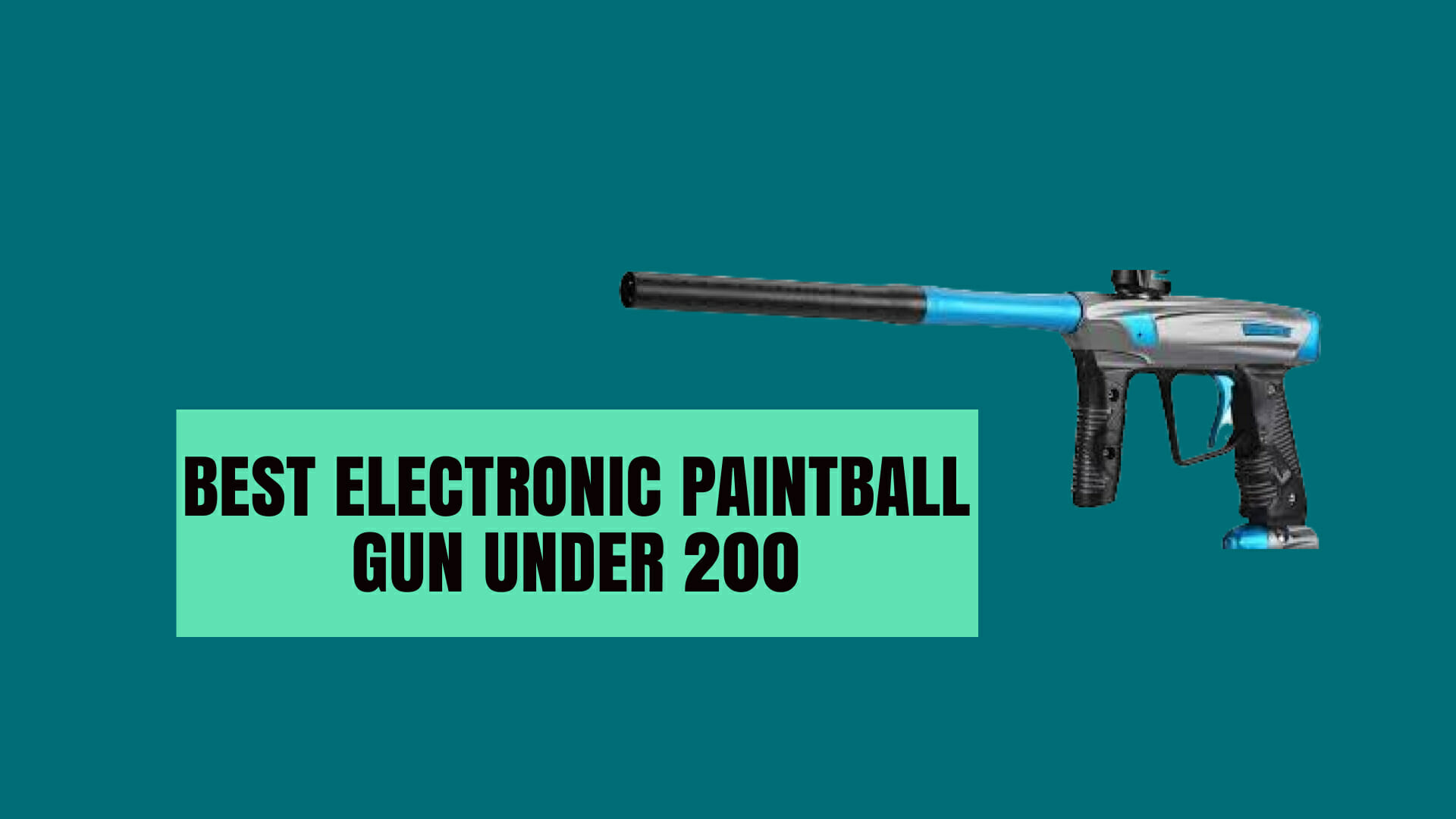 best electronic paintball gun under 200
