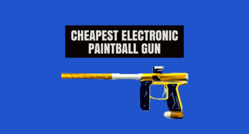 cheapest electronic paintball gun